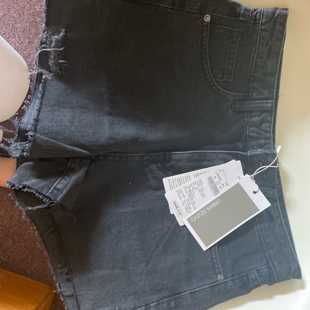 urban revivo denim short nwt